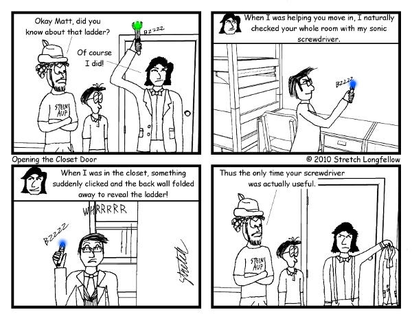 Opening The Closet Door