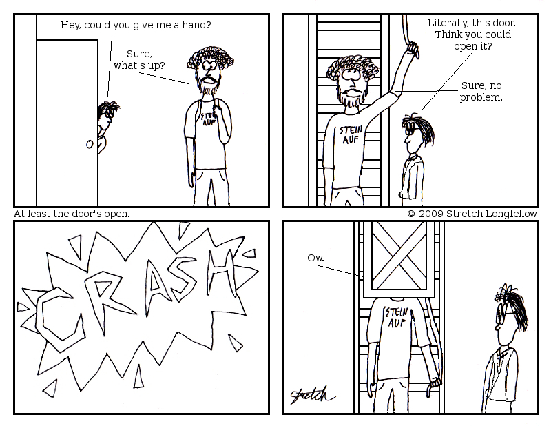 At Least The Door’s Open