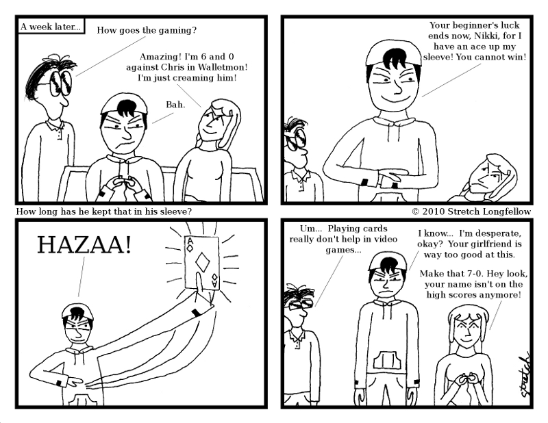 How Long Has He Kept That In His Sleeve?