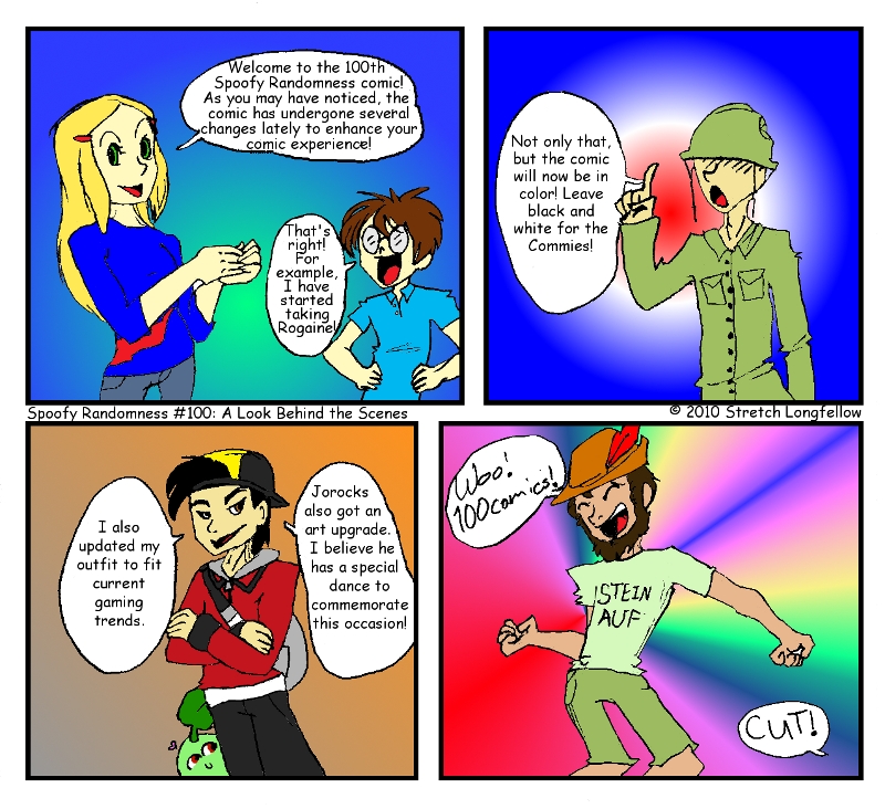 Spoofy Randomness #100: A Look Behind The Scenes