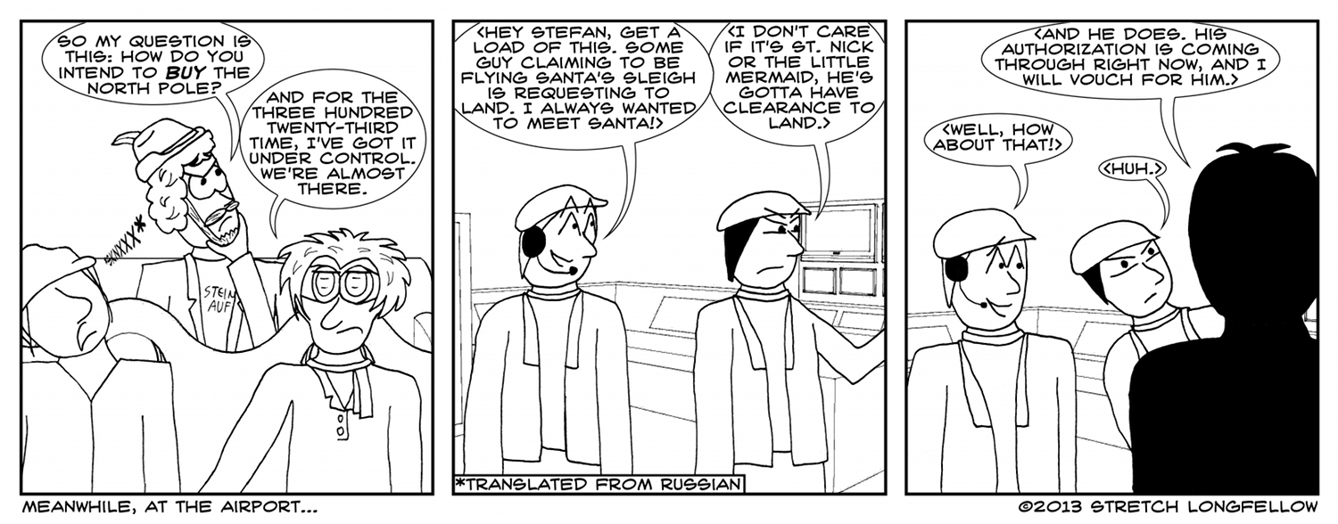 Meanwhile, At The Airport…