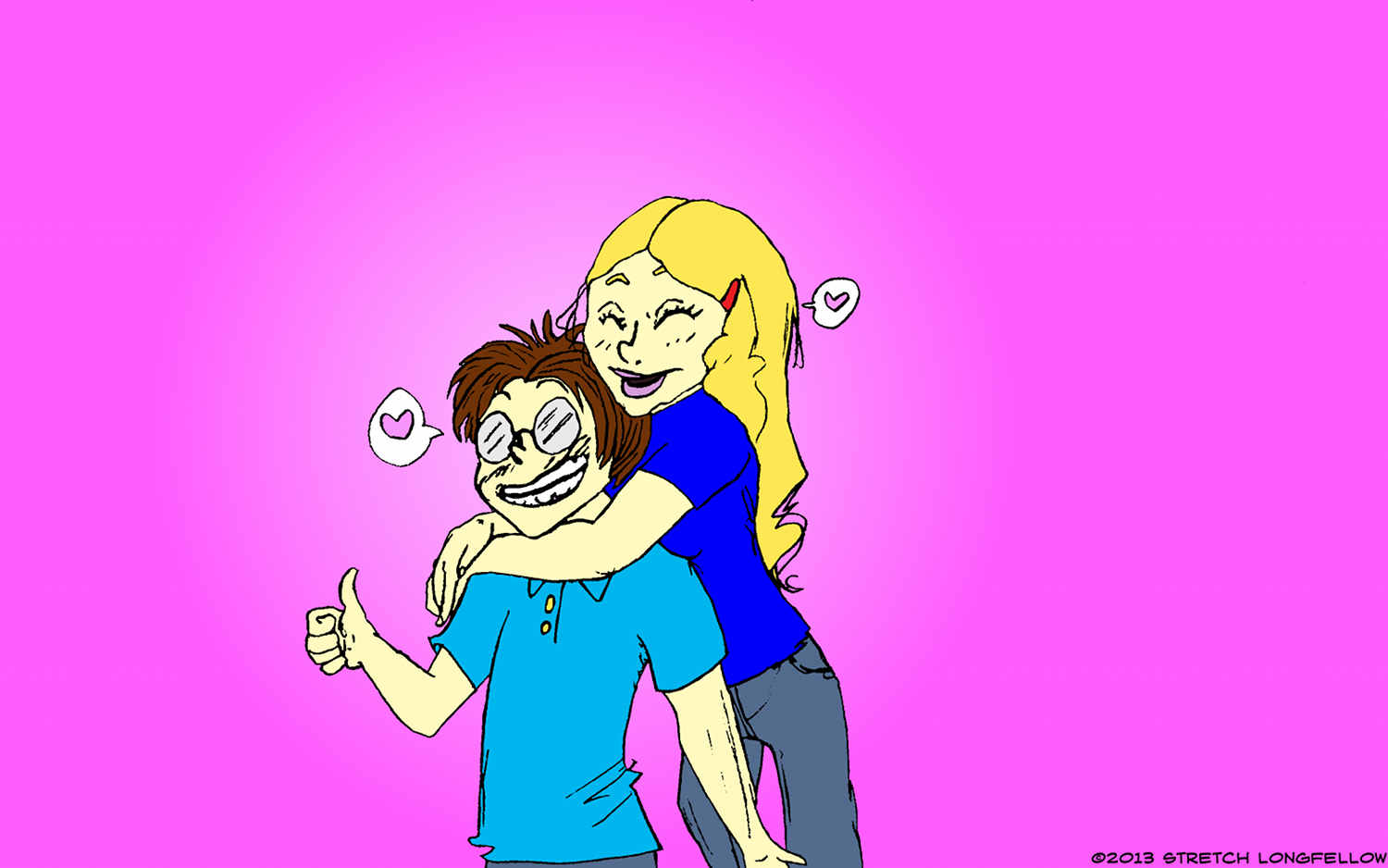 Fanart by Louis: Percy and Nikki