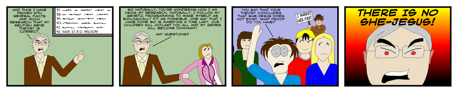 Lit Brick Guest Strip: The Selfish Gene