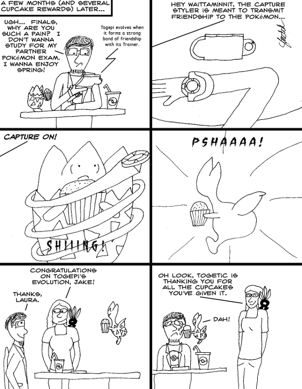 Dumb Pokémon Comics: Cupcakes