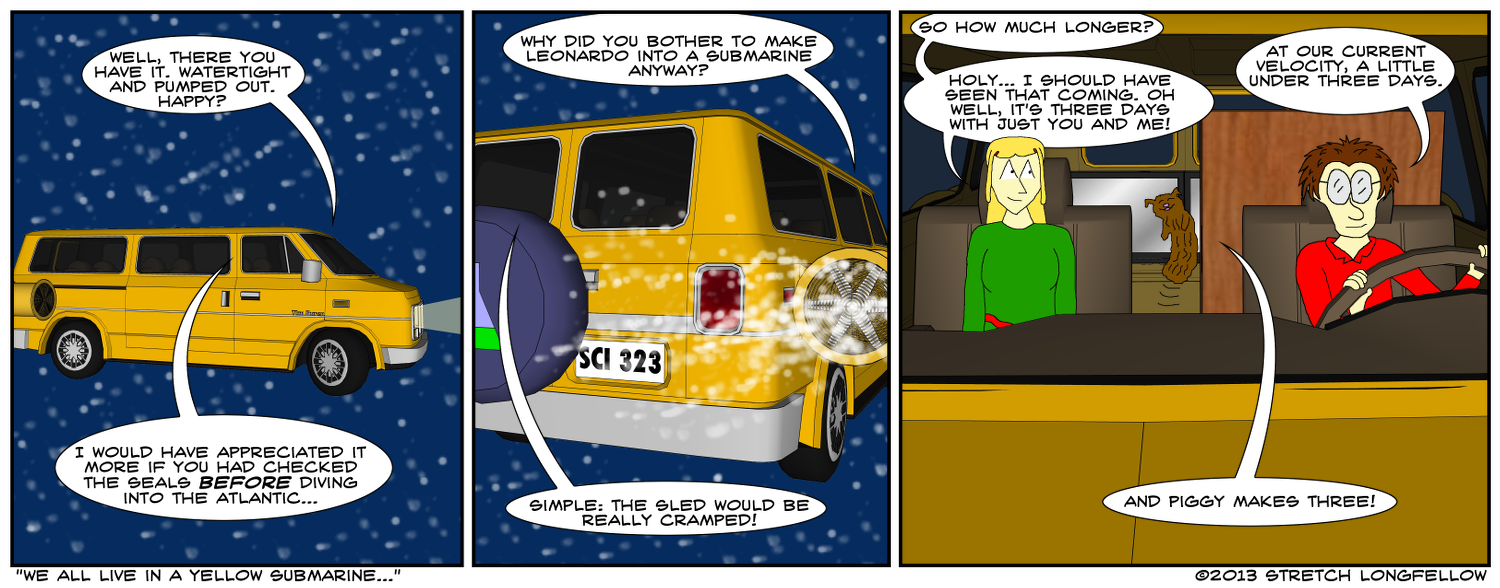 “We All Live in a Yellow Submarine”