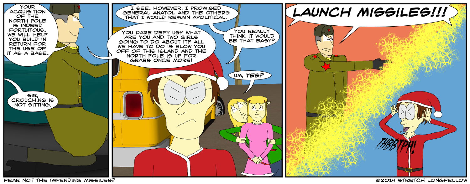 Fear Not The Impending Missiles?