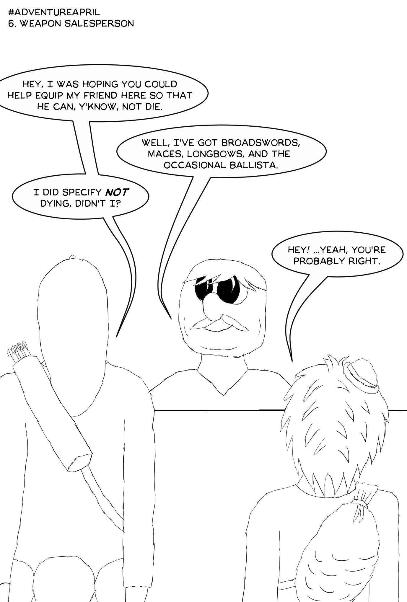 AA6: Weapon Salesperson