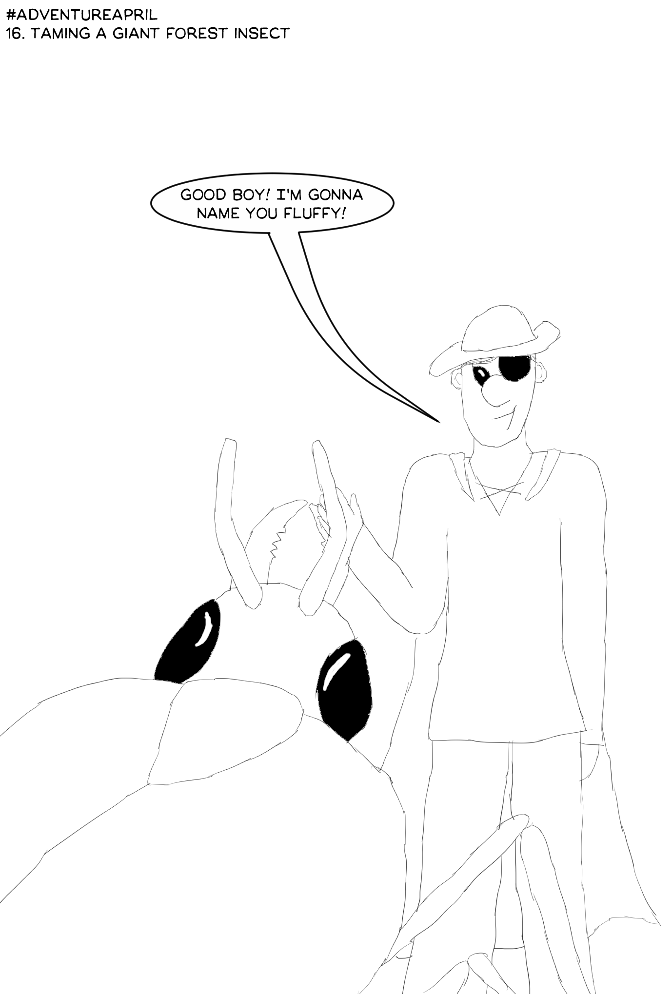 AA16: Taming a Giant Forest Insect