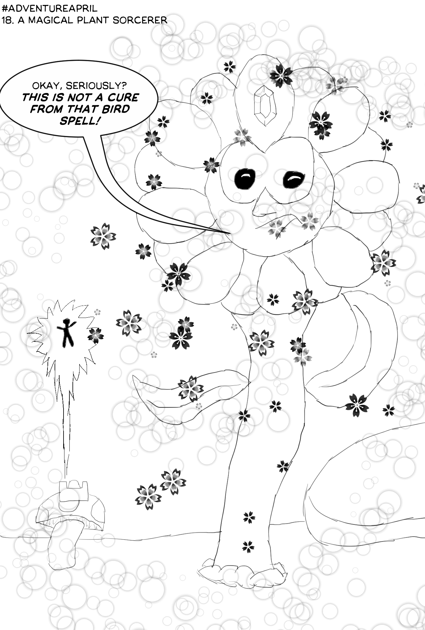 AA18: A Magical Plant Sorcerer