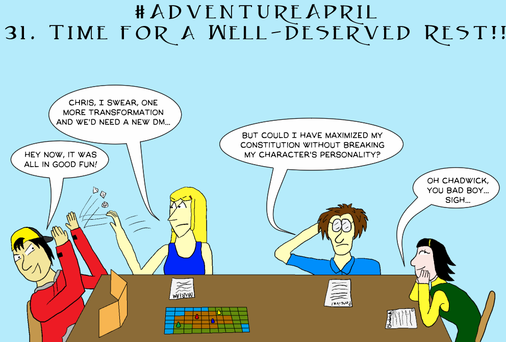 AA31: Time for a Well Deserved Rest!!