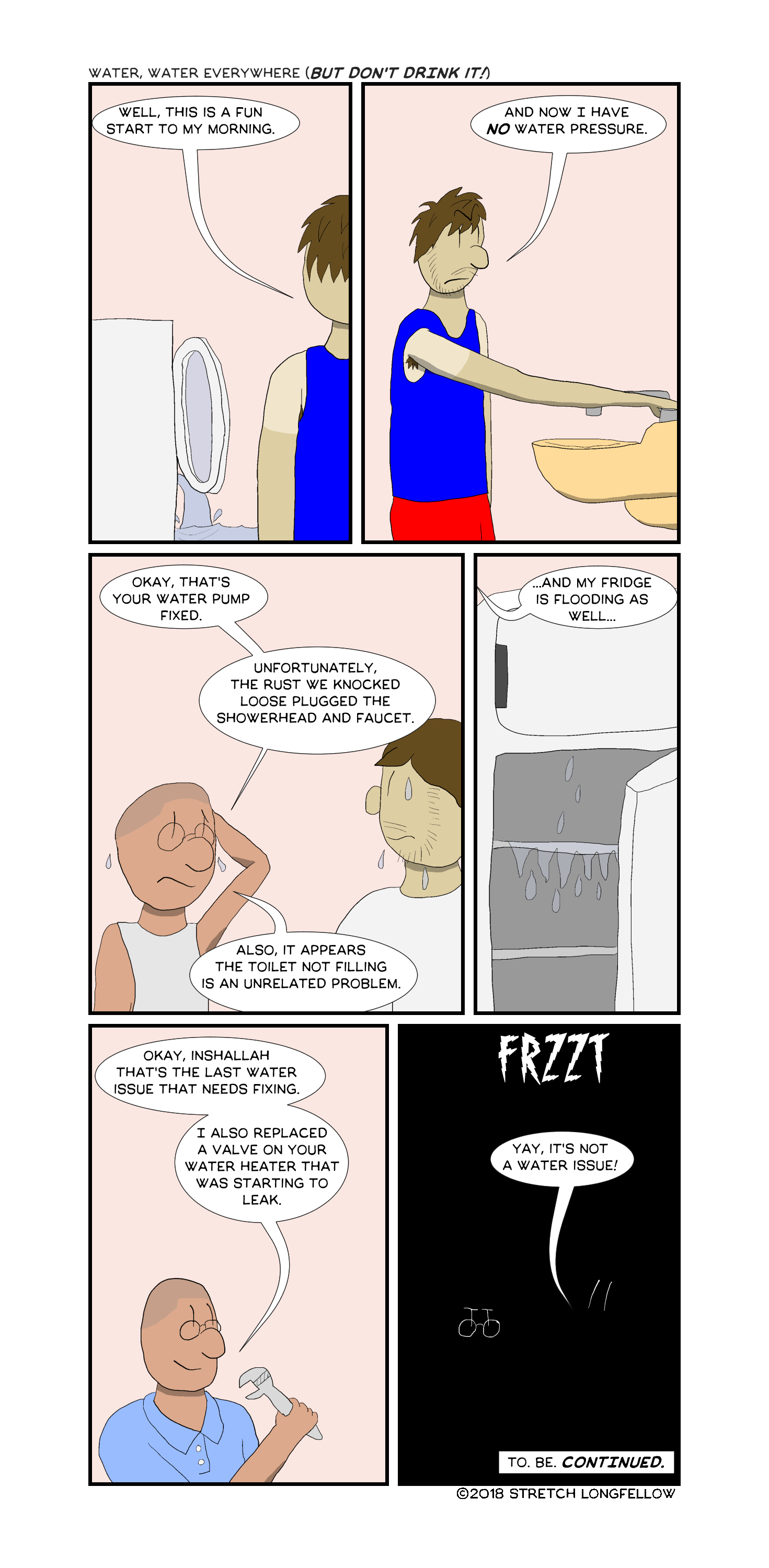 Water, Water, Everywhere (BUT DON’T DRINK IT!)