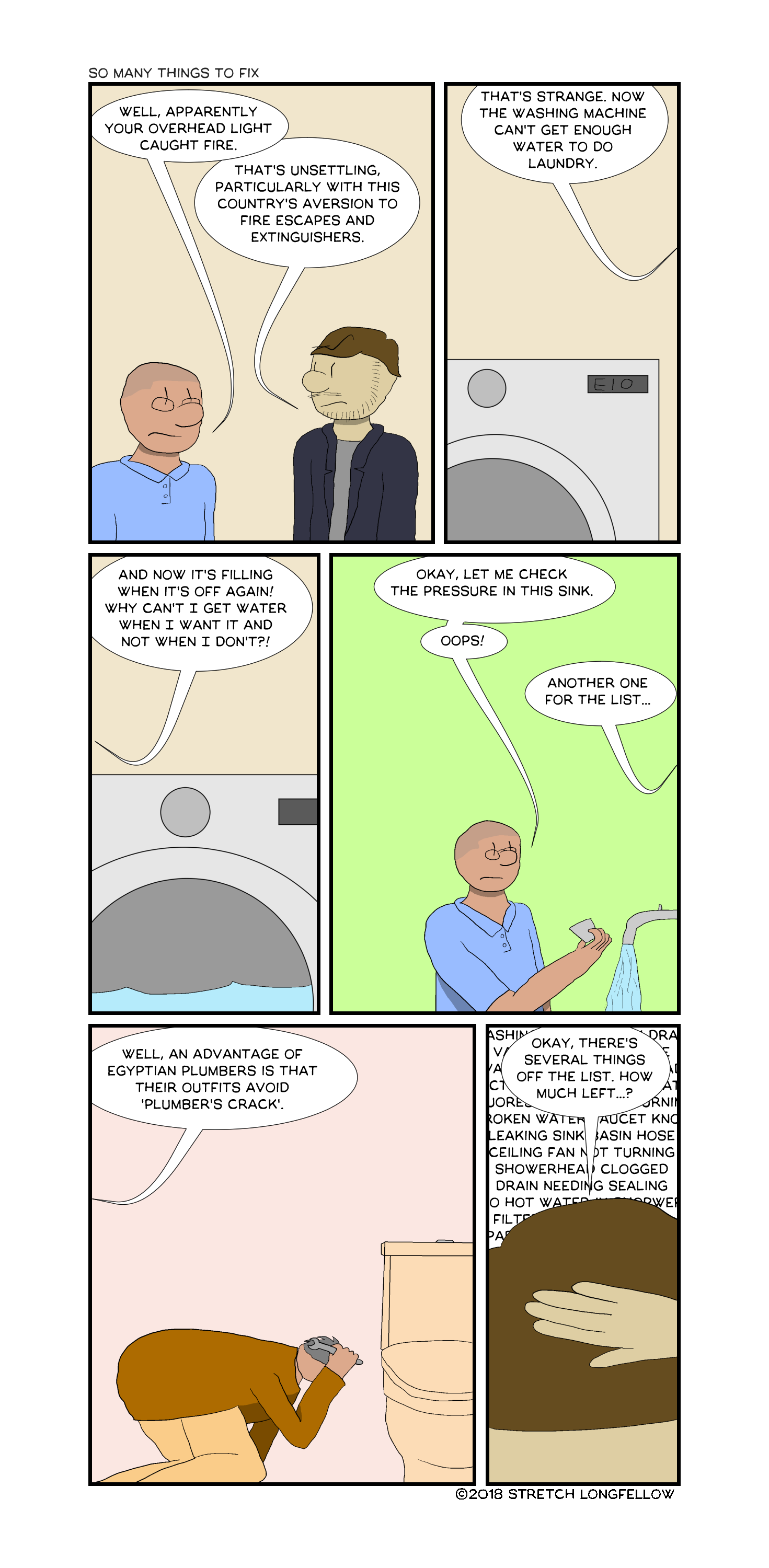 So Many Things to Fix