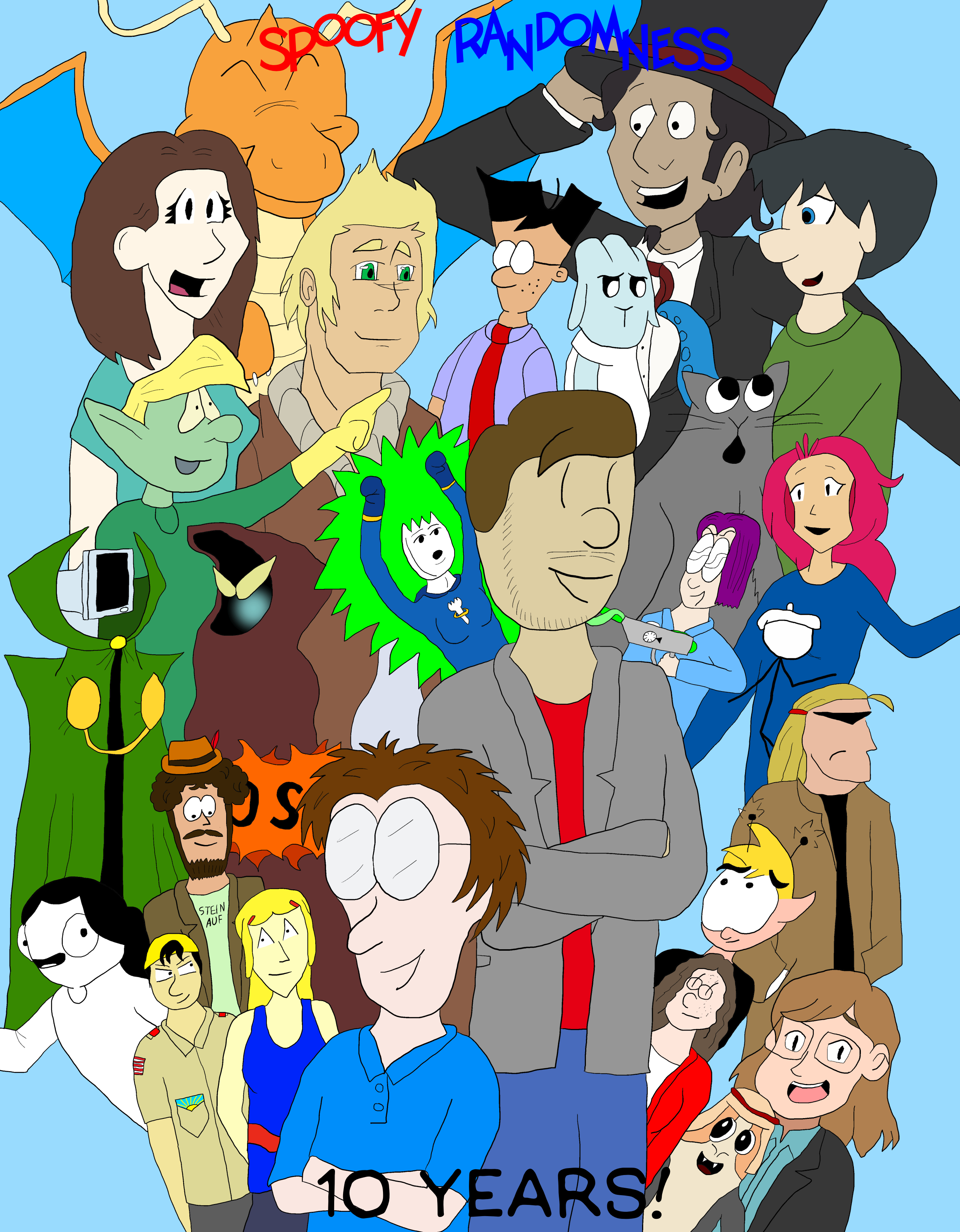 A Decade of Spoofy Randomness! Color