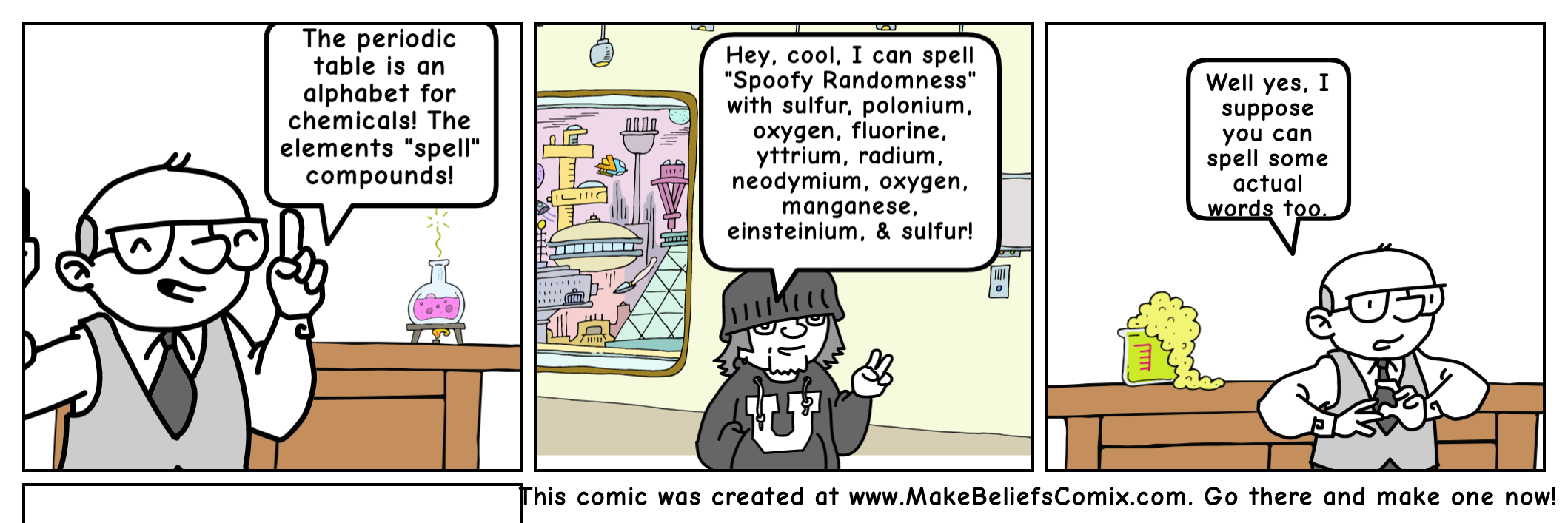 Make Beliefs Comix